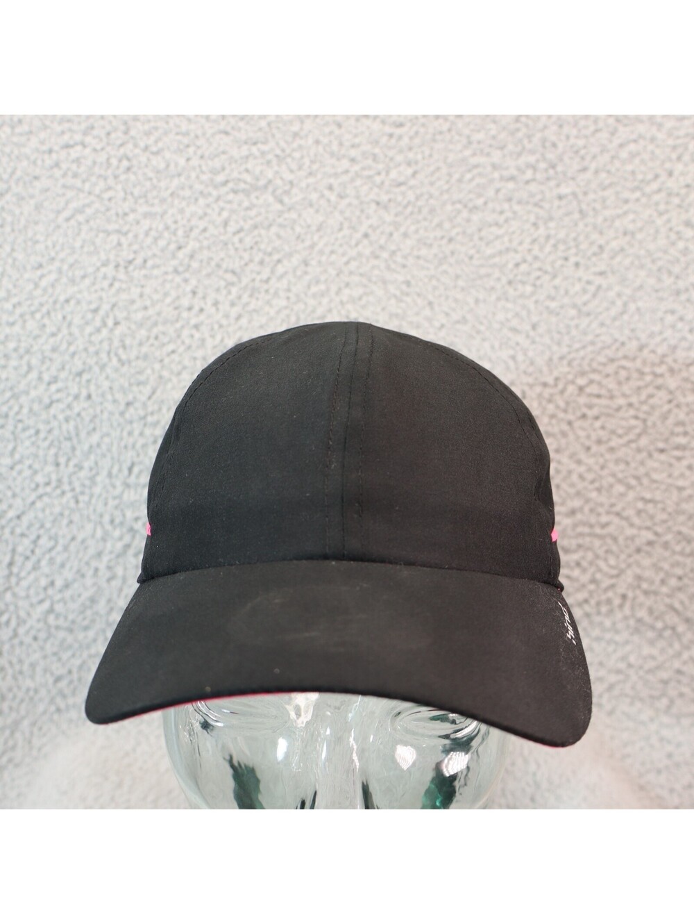 Hind Hat Cap Strap OS Black Pink 3M Reflective Run Athletic